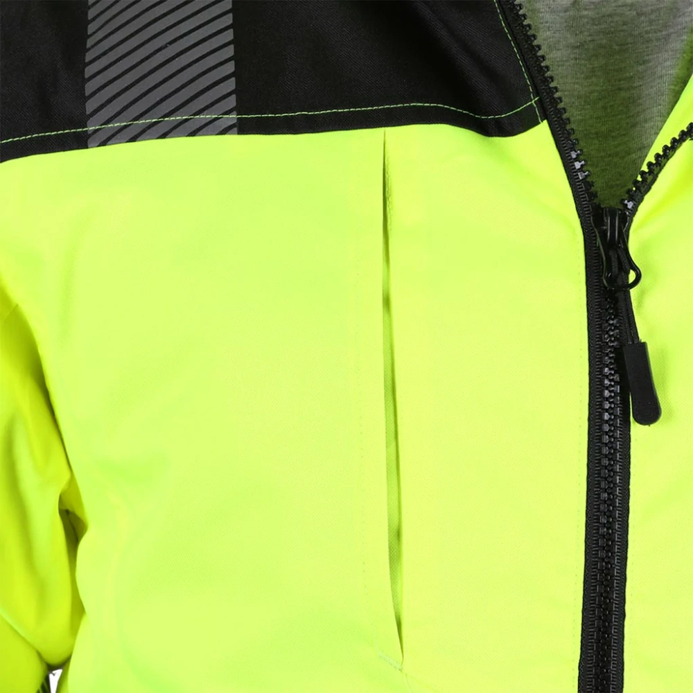 Leber&Hollman VOLTER reflexná zimná bunda žltá