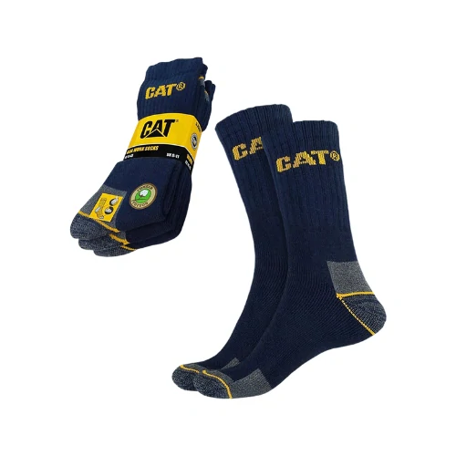 Caterpillar Cat Socks G 3 PACK modré
