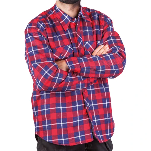 Reis KFWIN zimní flanelová košile red/blue