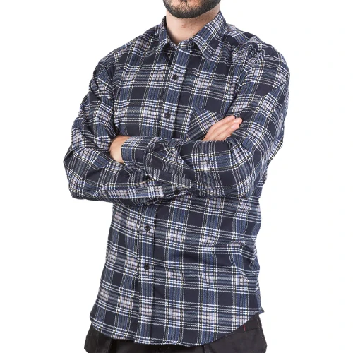 Reis KF GNY flanelová košeľa blue