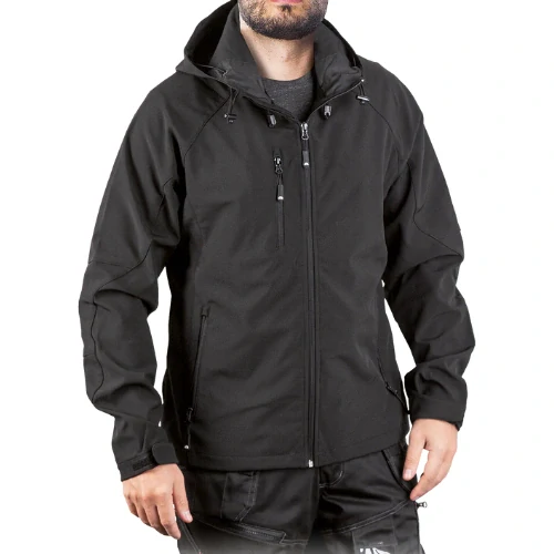 Leber&Hollman WEINFELD softshellová bunda černá