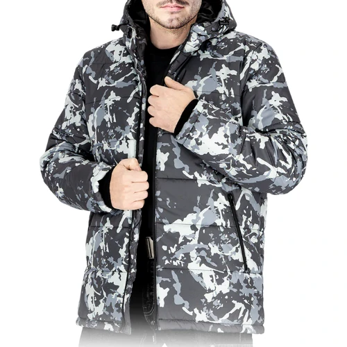 Reis BISMARCK bunda camo sivá