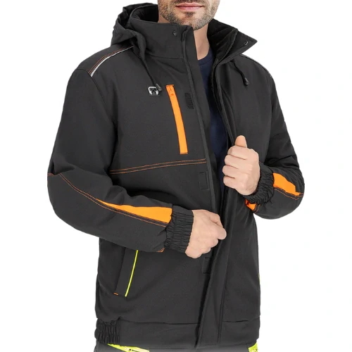 Leber&Hollman IRSKO softshellová bunda černá