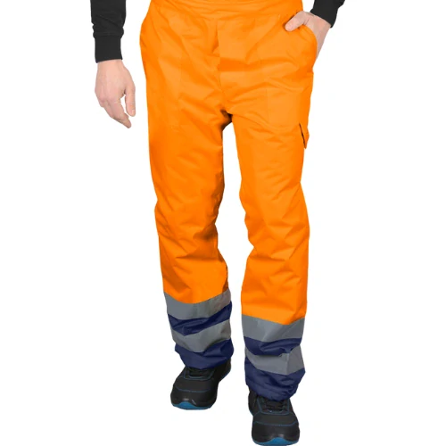 Reis BPG Winter nohavice s trakmi oranžové