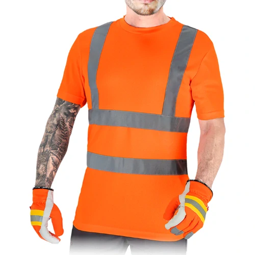 Reis ROUTE PS výstražné tričko oranžové