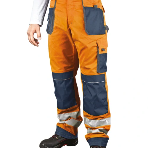 Leber&Hollman FMNX PGS nohavice s trakmi oranžové