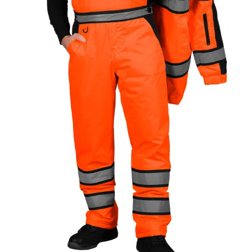 Reis MILLING zateplené nohavice lacl oranžové