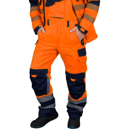 Leber&Hollman VISTER Winter nohavice do pása oranžové