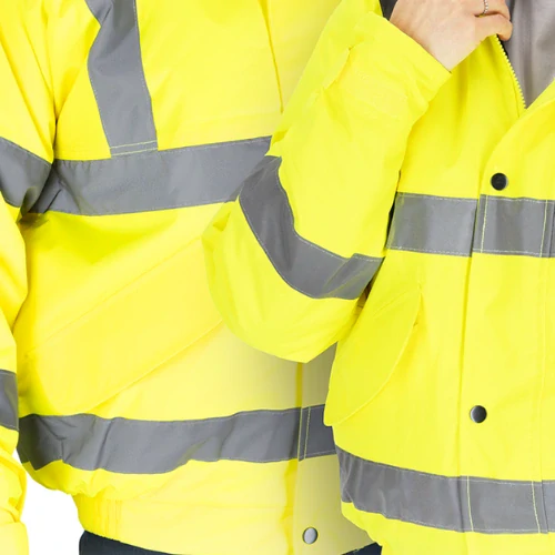 Reis FULSON Winter reflexní bunda žlutá