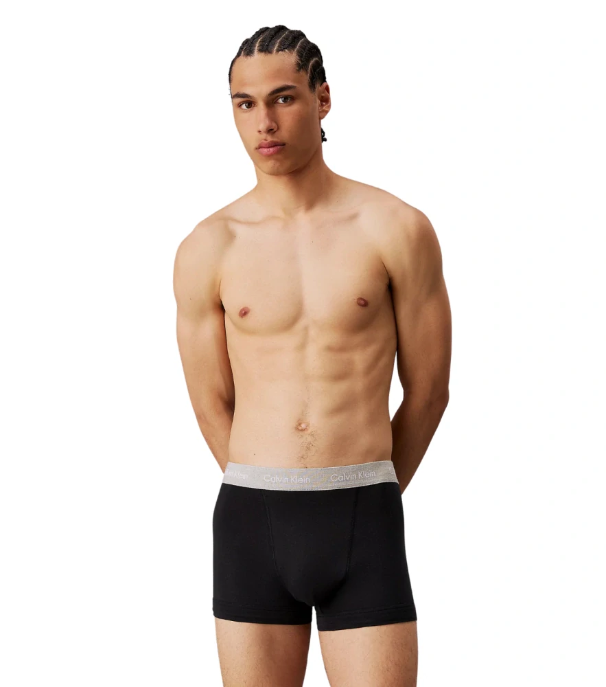 Calvin Klein 0000U2662G Boxer 3 PACK čierne