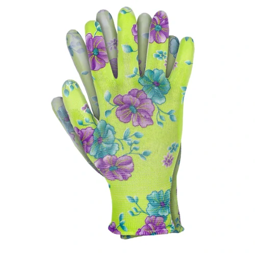 Jurav FLORI PU MIX záhradné rukavice farebné 8-9