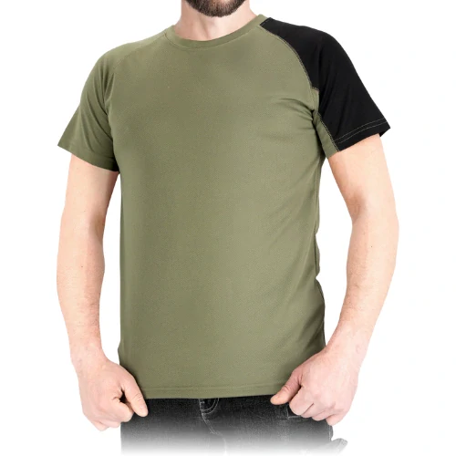 Reis TOLEDO športové tričko zelená/čierna