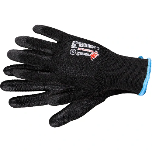 Reis DIAMOND PU BB rukavice čierne 6-10