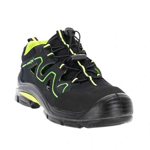 Reis BREMA S1P SRC sandále čierna/zelená 38-48