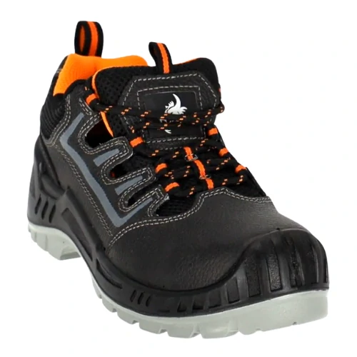 Reis TITAN S1PS SR FO sandále čierna/oranžová 35-53