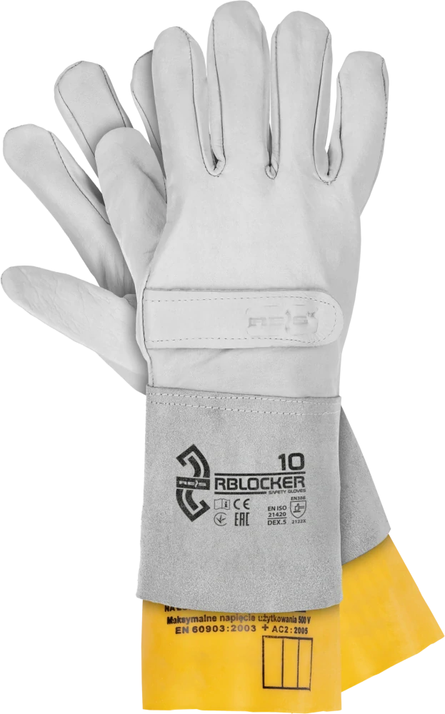Reis RBLOCKER pracovné rukavice 10-12