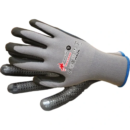 Reis RBLACKBERRY pracovné rukavice 7-10