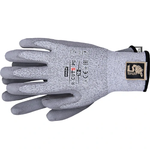 Reis R-CUT5-PU rukavice Grey 7-11