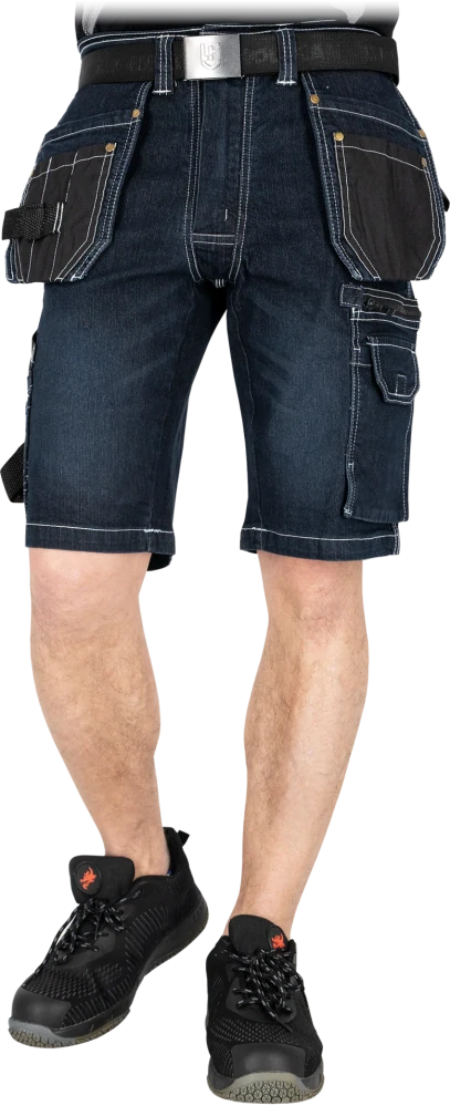 Reis JEANS 415 GB pánske elastické kraťasy Blue S-3XL