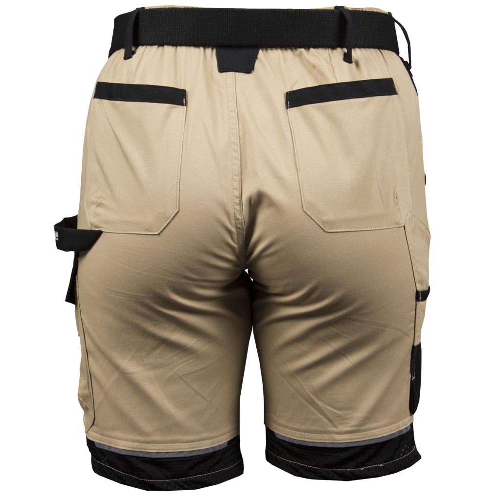 Leber&Hollman SAND BEB dámske kraťasy Beige/Black S-3XL