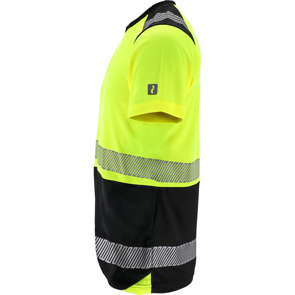 Reis IGUANA HI-VIS výstražné tričko Yellow/Black XS-3XL