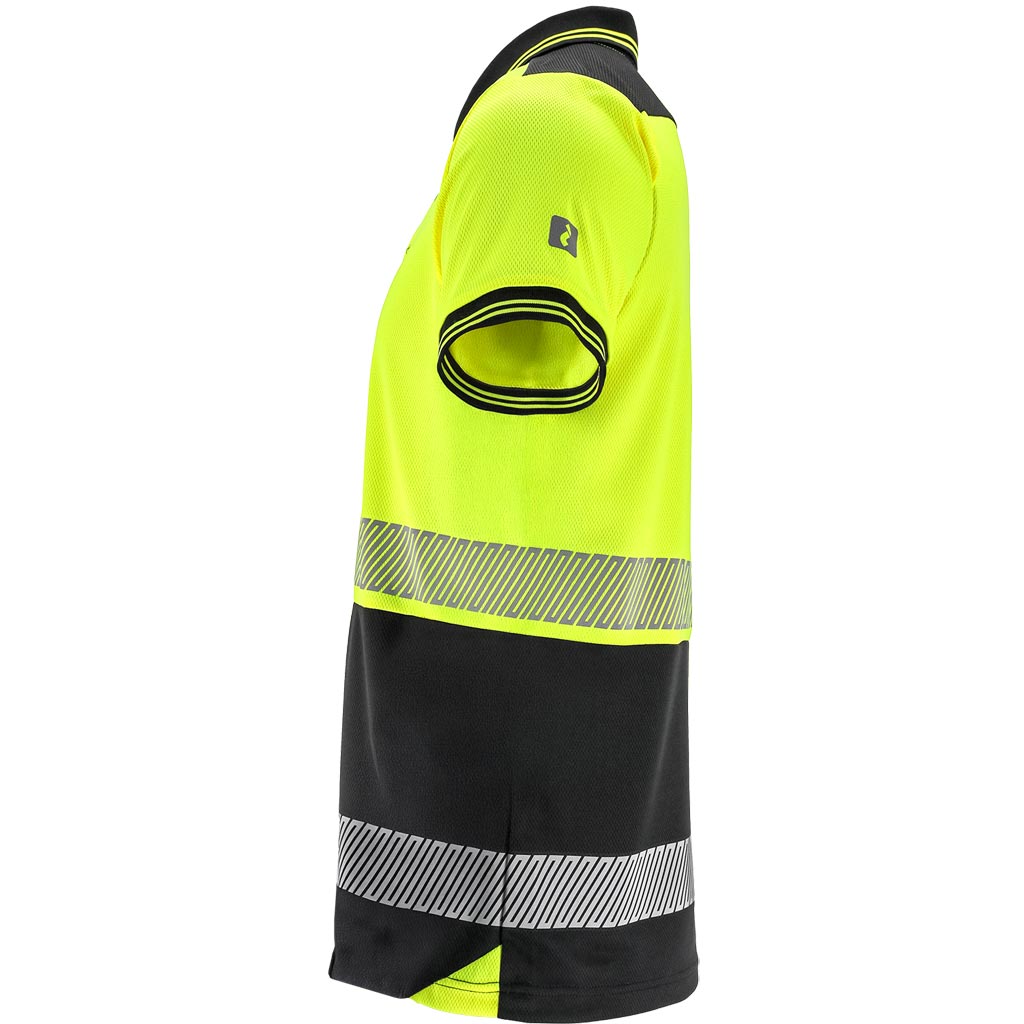Reis IGUANA YB Polo Triko HI-VIS Yellov/Black XS-3XL