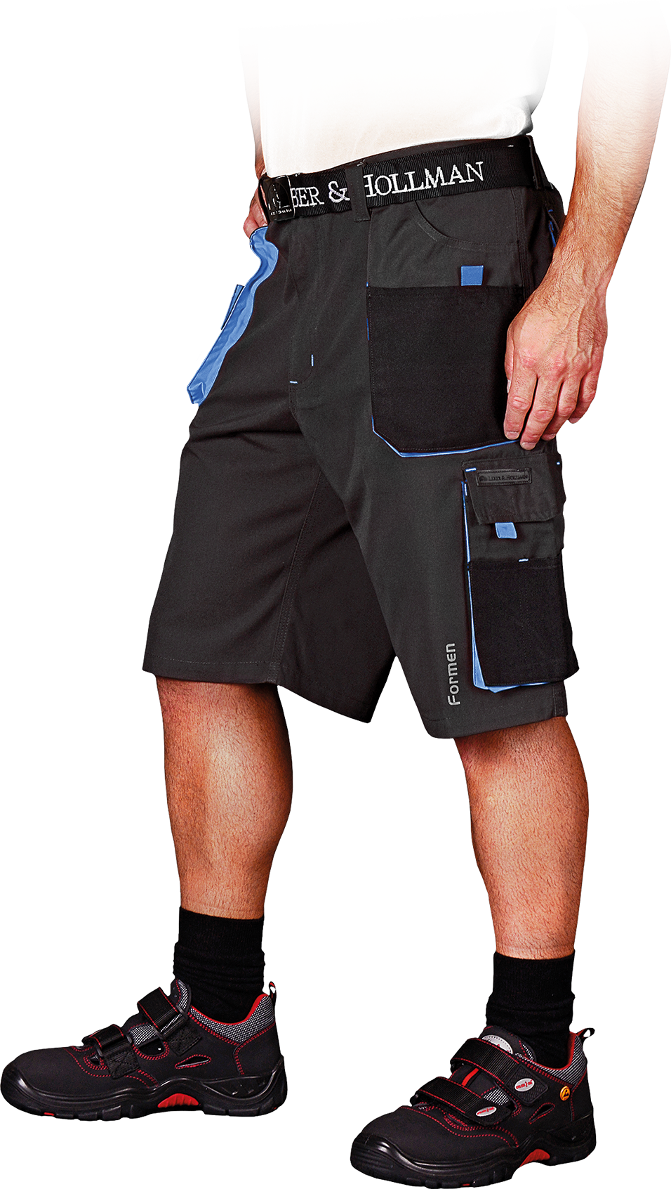 Leber&Hollman FMN SBN kraťasy Black/Blue S-3XL