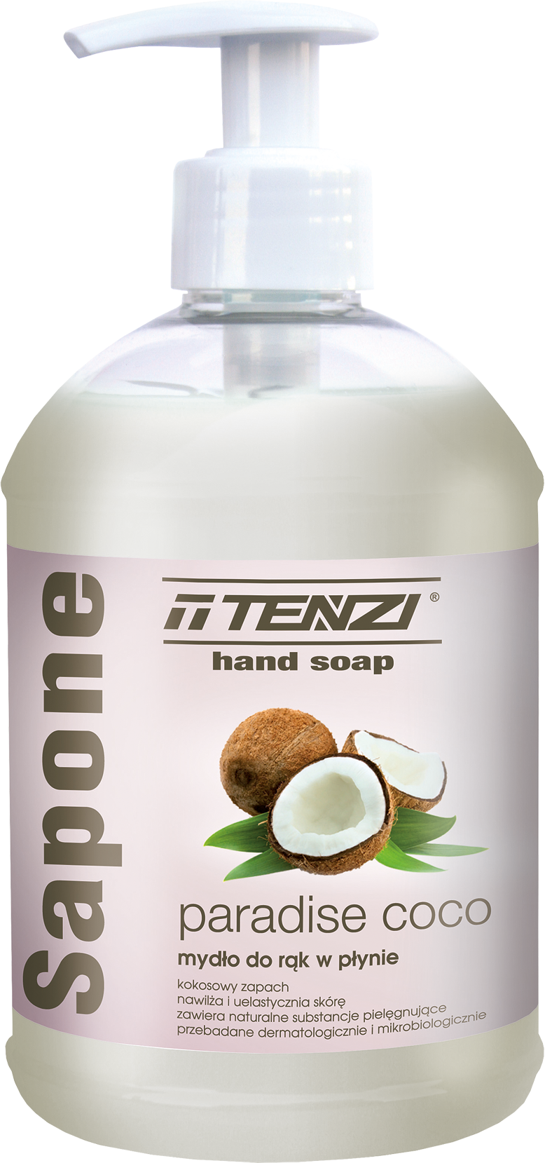 Tenziu SAPONE PC tekuté mydlo Paradise coco 500 ml