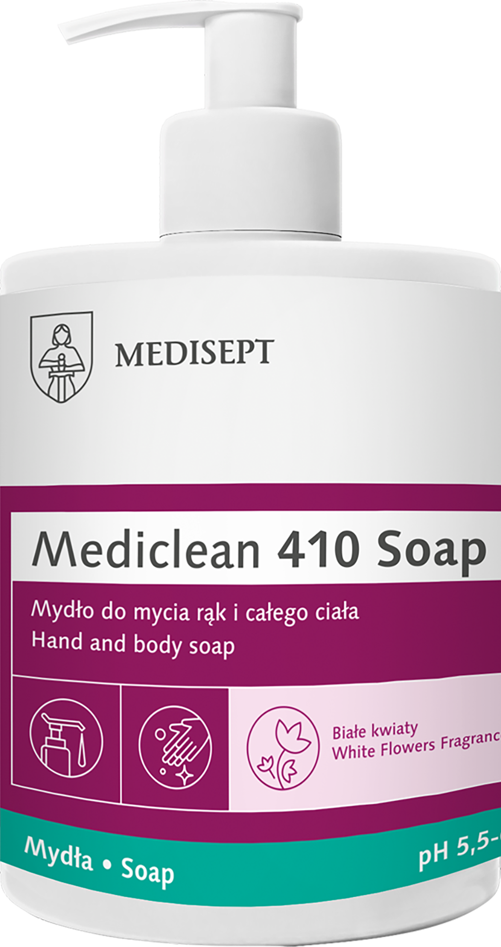 Medisept 410SOAP tekuté mydlo Biele kvety 500 ml
