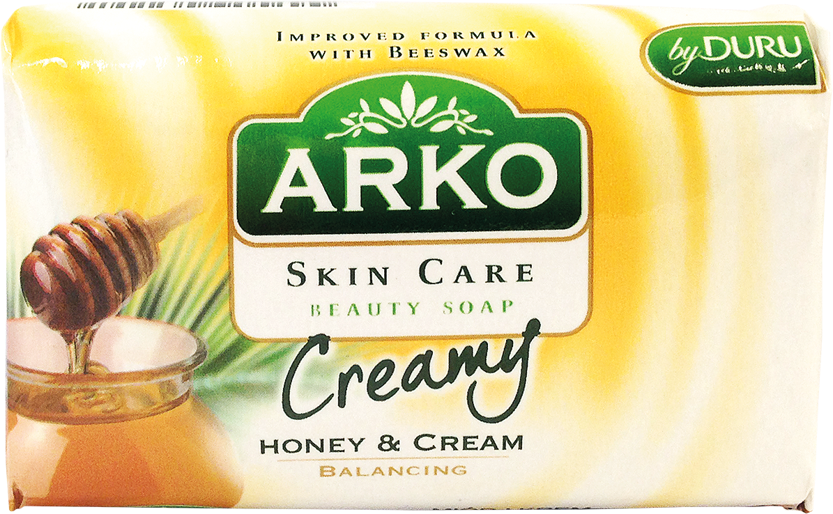 Arko MM hydratační mýdlo Mléko/med 90g