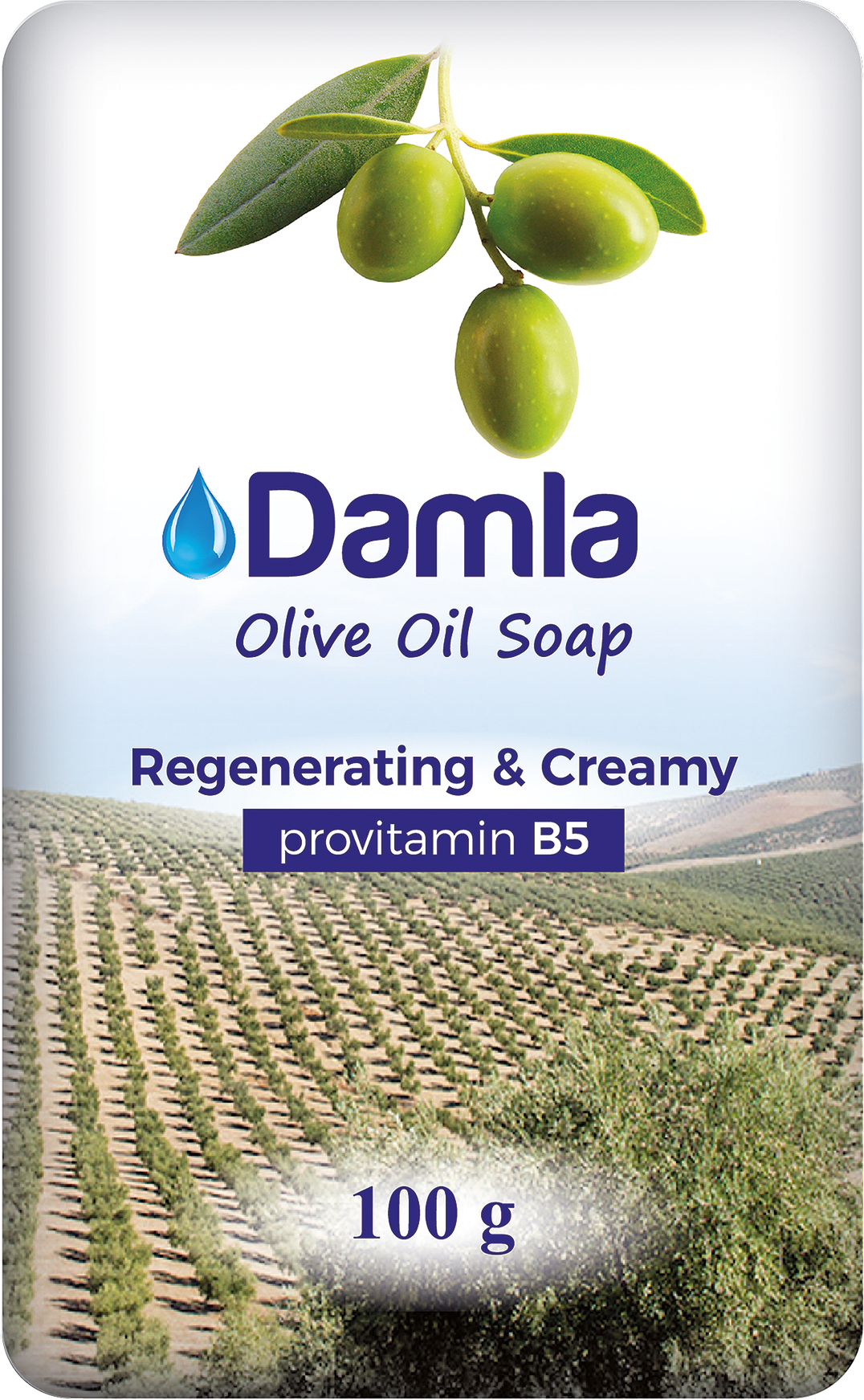 Damla RC jemne krémové mydlo Oliva 100g