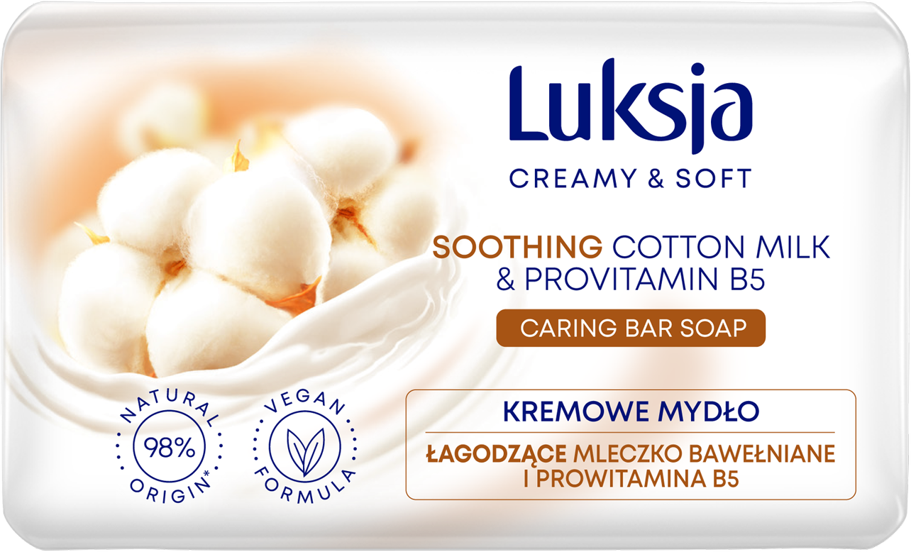 Luksja WORLD krémové mýdlo Bavlníkový květ 90g