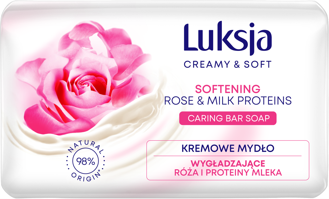 Luksja WORLD krémové mydlo Ruže a mlieko 90g