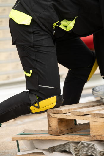 Polstar Brixton BRX 77-720 ochrana kolien nákolník čierna/žltá