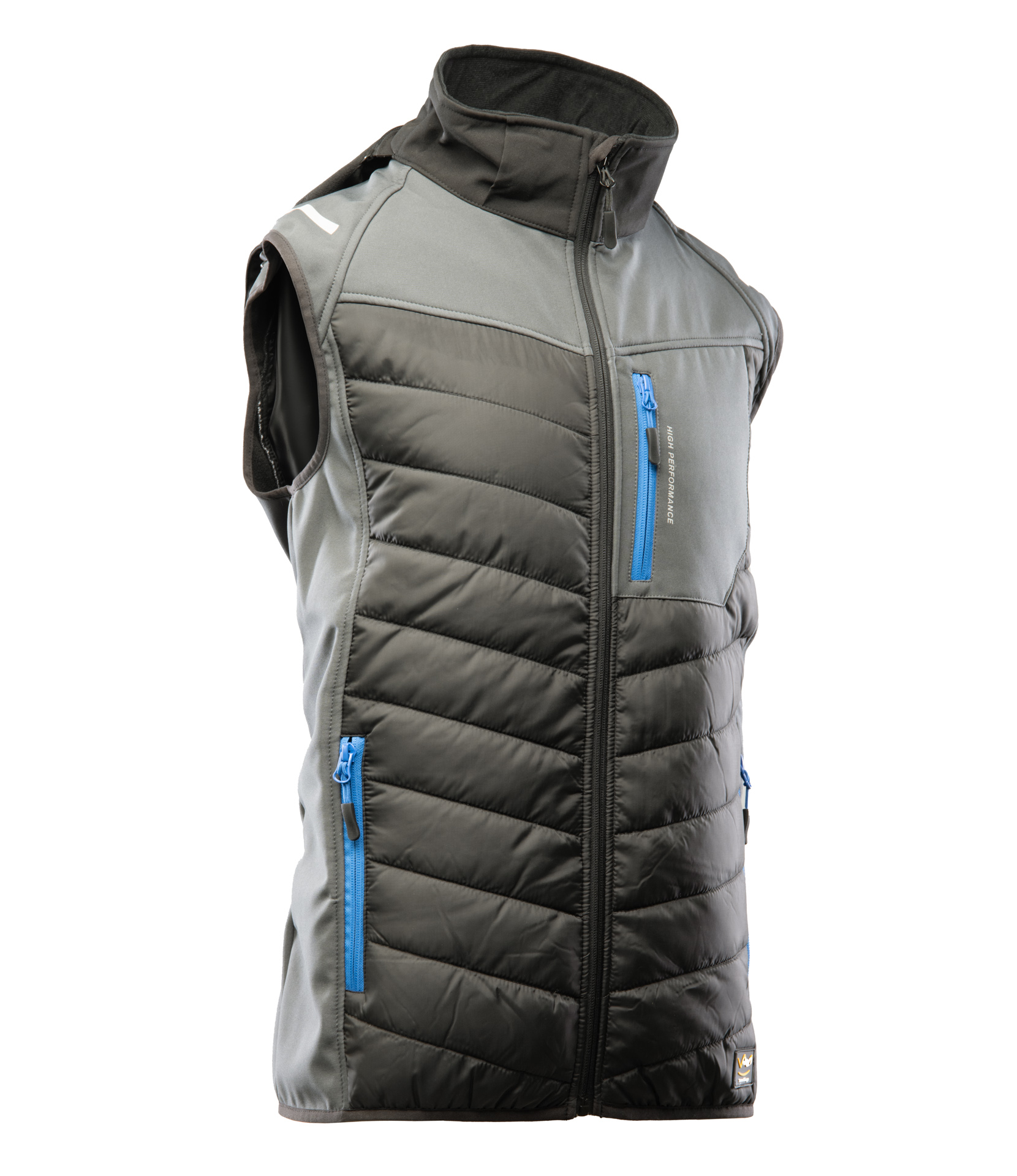 Polstar Seven Kings TOPAZ softshellová vesta Black/Gray