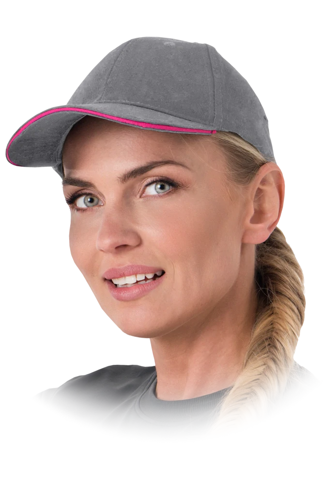 Reis MERI SPI Dámska Šiltovka šedá/ružová 5 Pack