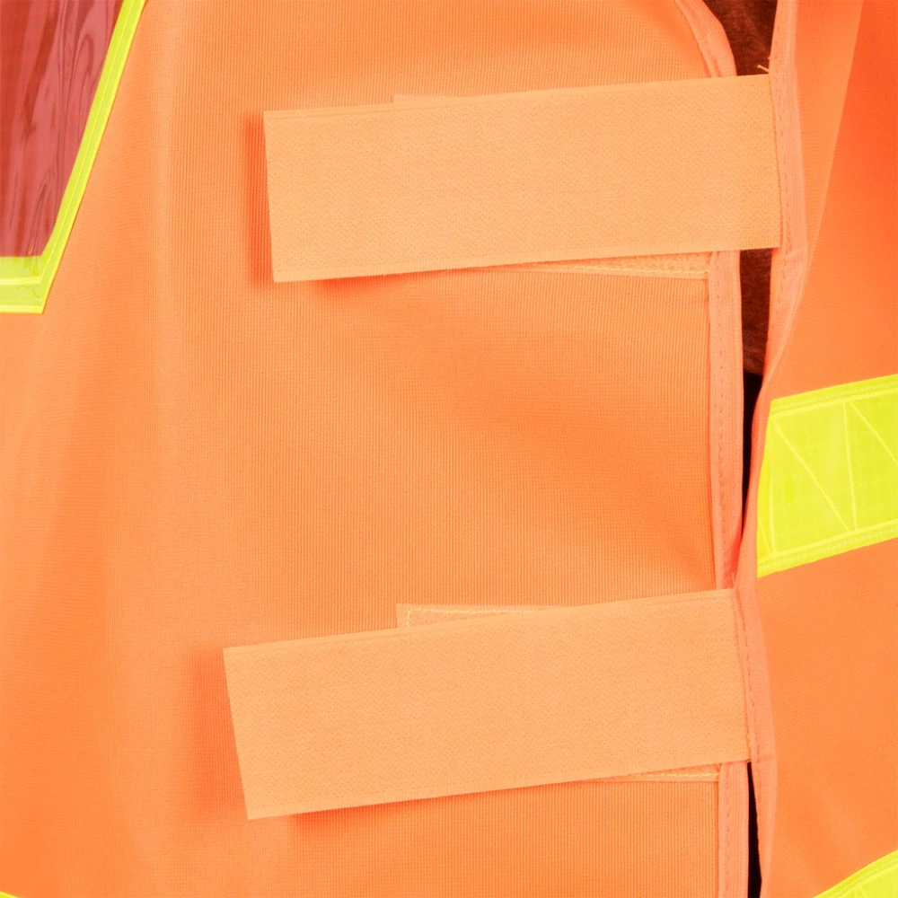 Lubmar KOS STOP výstražná vesta/plášť s nápisom STOP oranžová UNI