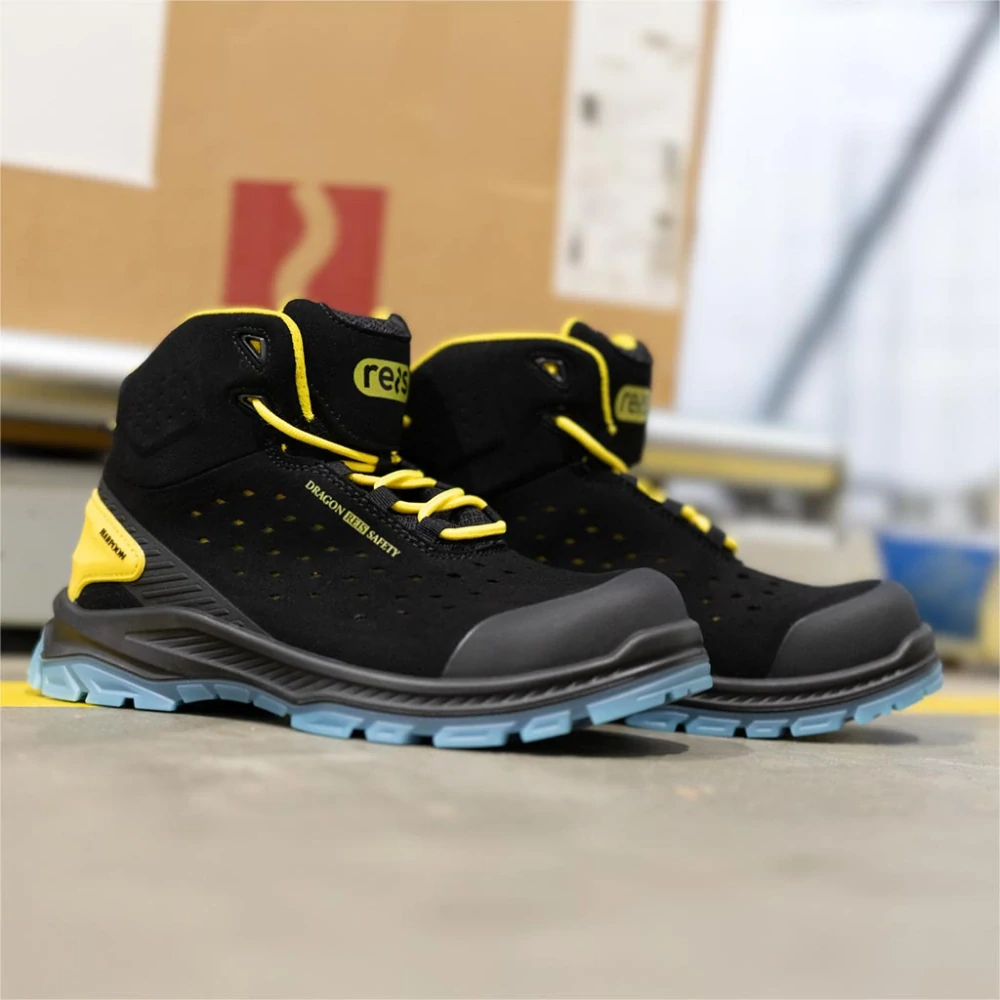 Reis BC HARPOON S1 PS SR FO obuv black/yellow 39-47