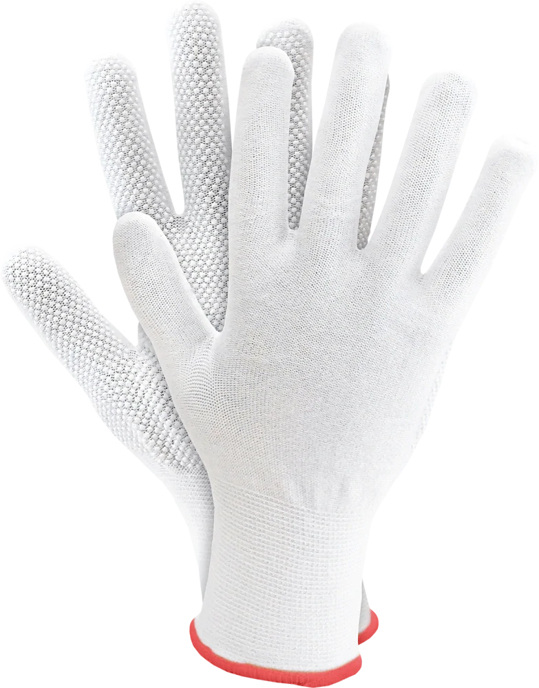 Reis RMICRONYL rukavice jednostranné PVC mikrobodky na rukoväti 7-10