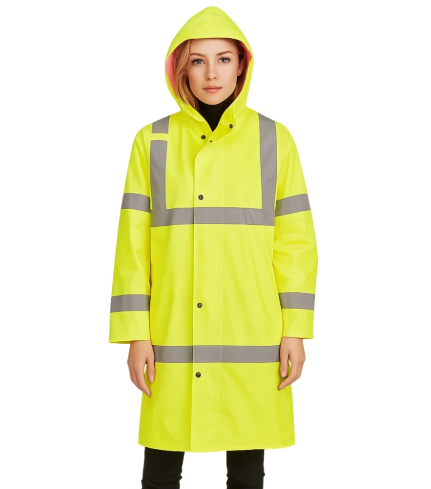 Madeva RAINCOT HI VIS nepromokavý plášť žlutý