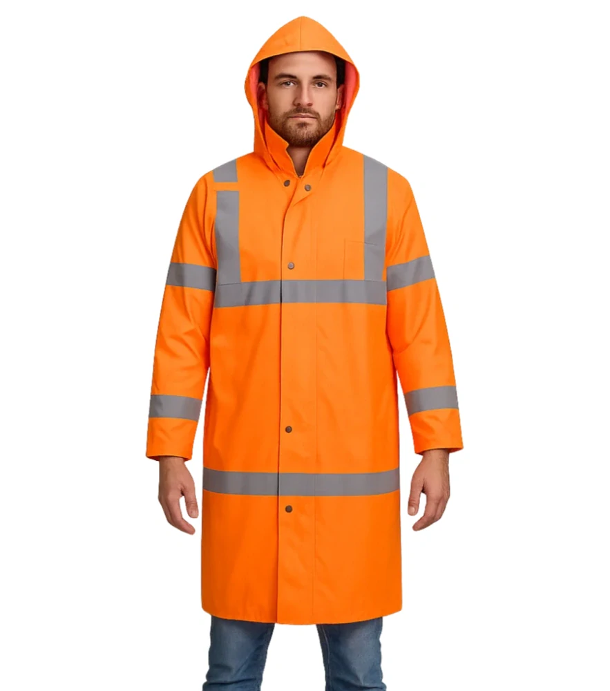Madeva RAINCOT HI VIS nepromokavý plášť oranžový