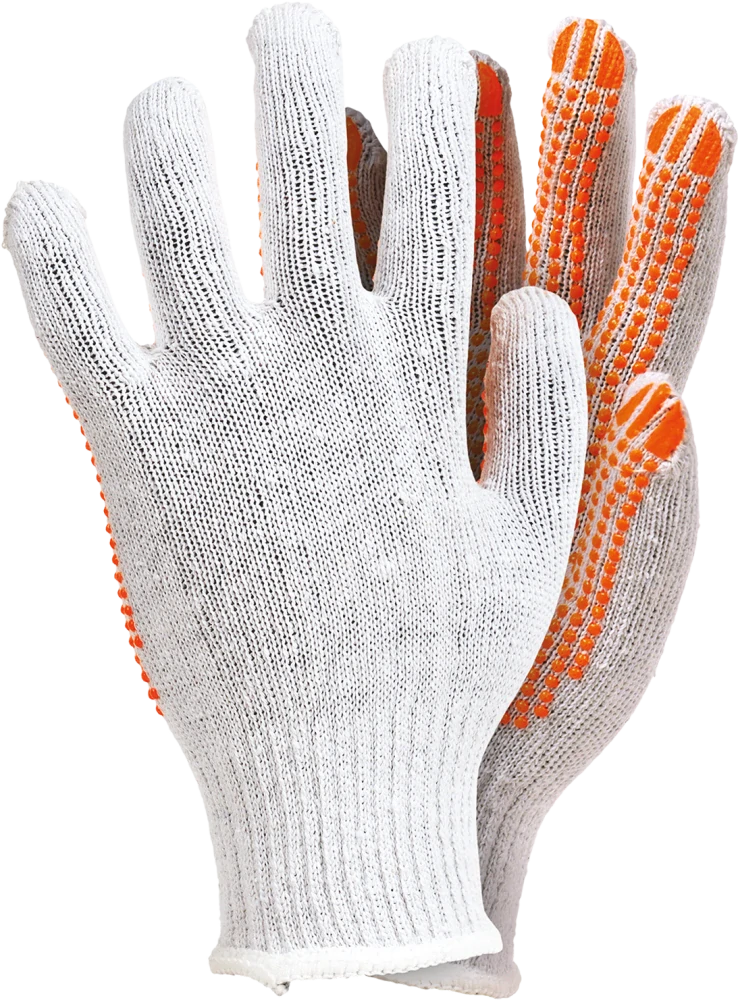 Reis FLEXIFLUO rukavice - fluorescenčné PVC bodky 10