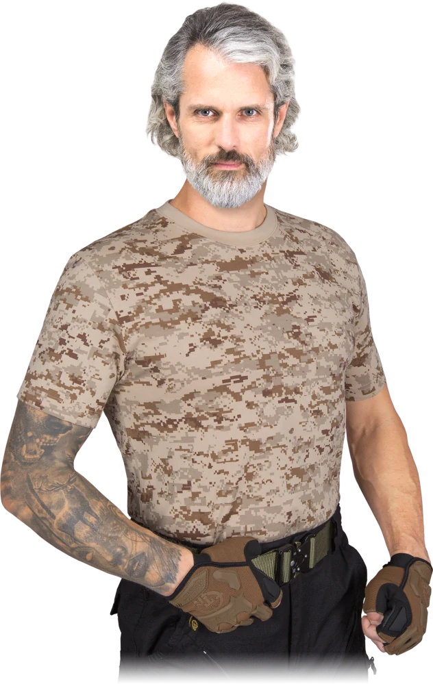 Reis Tactical Guard TARNUNG Tričko Beige/Camo