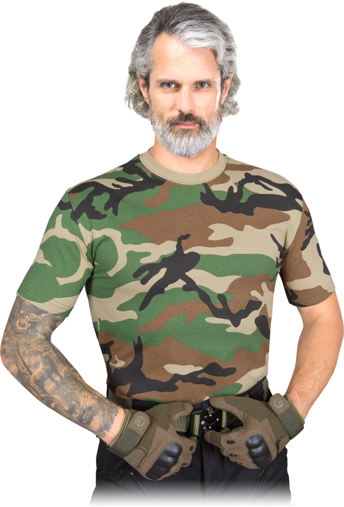 Reis Tactical Guard TARNUNG Tričko Green/Camo