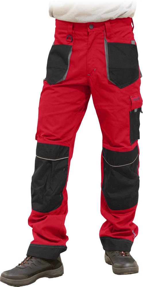 Leber&Hollman FMN CBS nohavice Red/Black 46-62