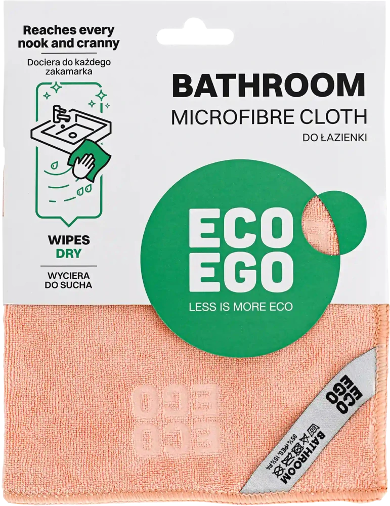 York Bathroom utierka z mikrovlákna oranžová 40x40 cm