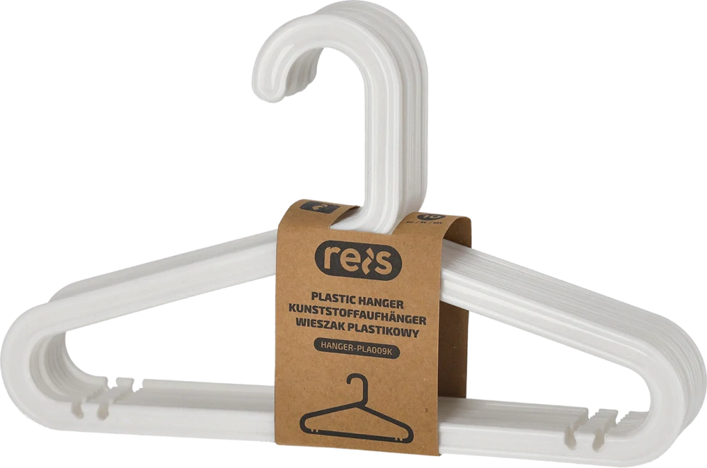 Reis PLA009K Dětské šatní ramínko 32 cm 10 ks