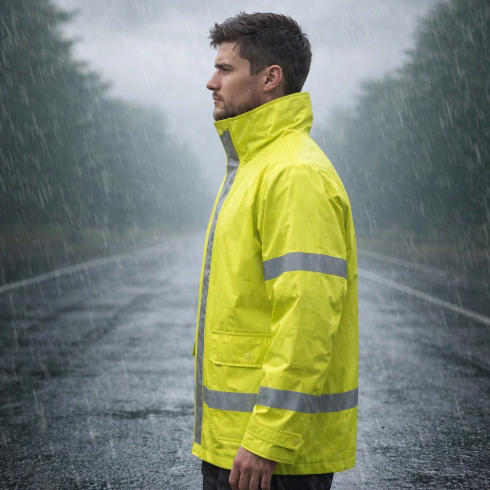 Madeva GRAVIS HI VIS nepremokavá bunda žltá