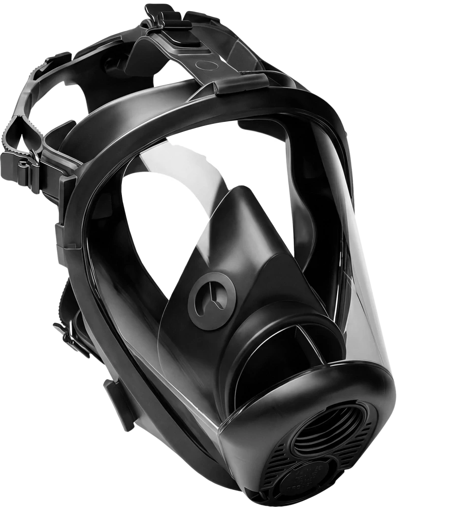 North OptiFit Rd40 CL2 Celoobličejová maska černá