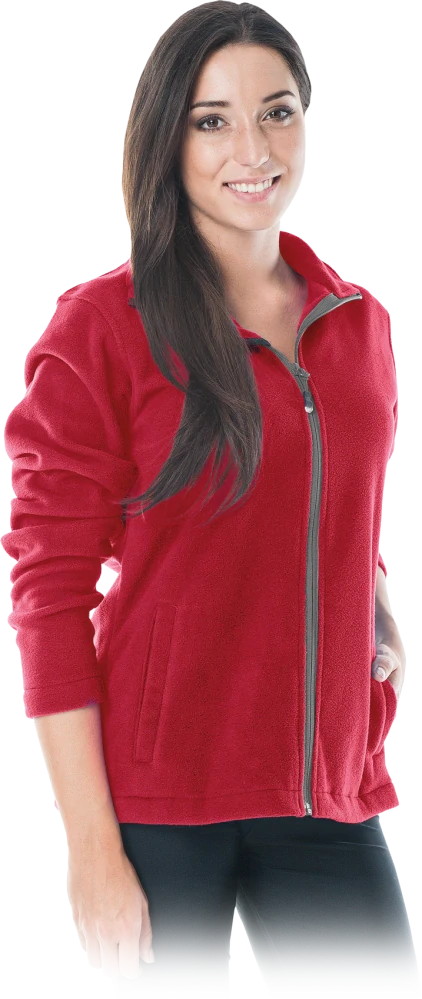 Reis POL LADY CS mikina červená